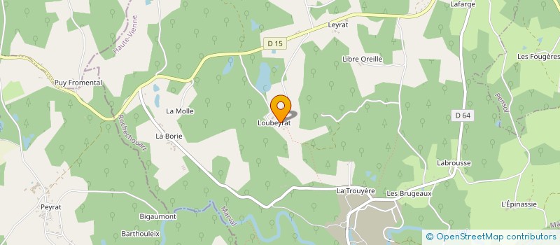 localisation de l'entreprise MONSIEUR GERARD CASTEL à MARVAL