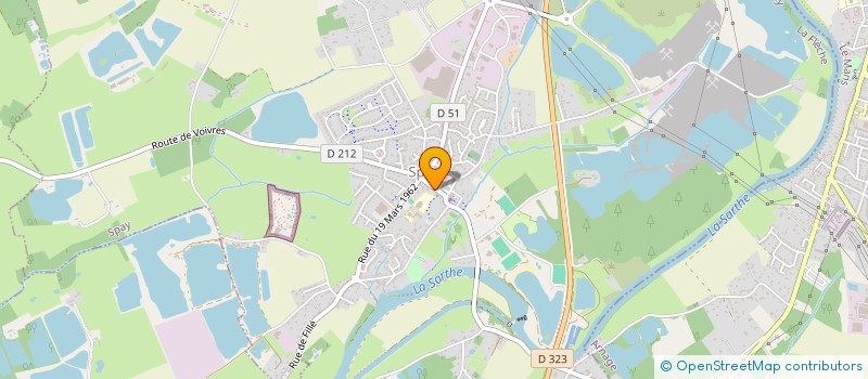 localisation de l'entreprise MONSIEUR GERARD CASTELJON  SPAY