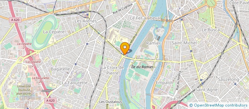 localisation de l'entreprise MONSIEUR GERARD CASTELLANOS  TOULOUSE