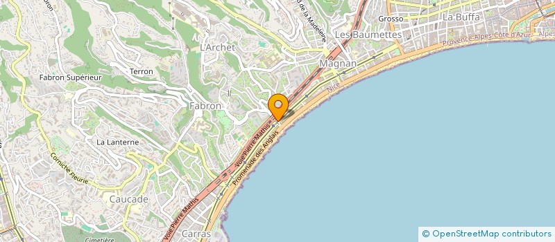 localisation de l'entreprise MONSIEUR GERARD CATELLA à NICE
