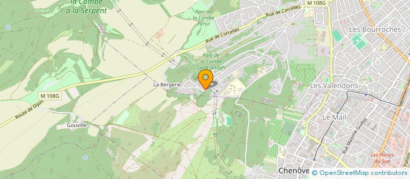 localisation de l'entreprise MONSIEUR GERARD CATROUX  DIJON