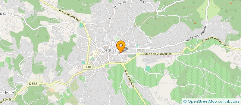 localisation de l'entreprise MONSIEUR GERARD CAUCHOIS à LORGUES