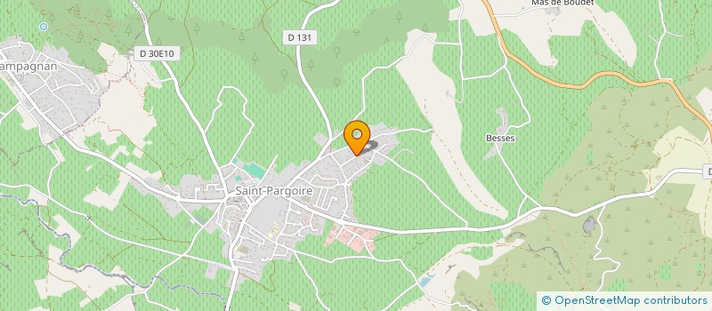 localisation de l'entreprise MONSIEUR GERARD CAURO  SAINT-PARGOIRE