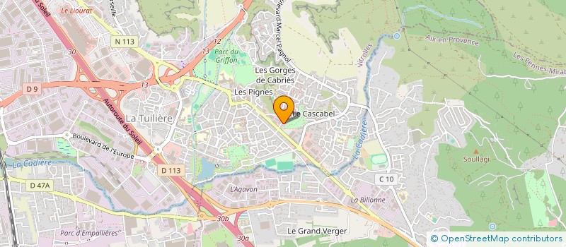 localisation de l'entreprise MONSIEUR GERARD CAVALIERE à VITROLLES