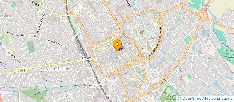 localisation de l'entreprise MONSIEUR GERARD CAYON  TROYES