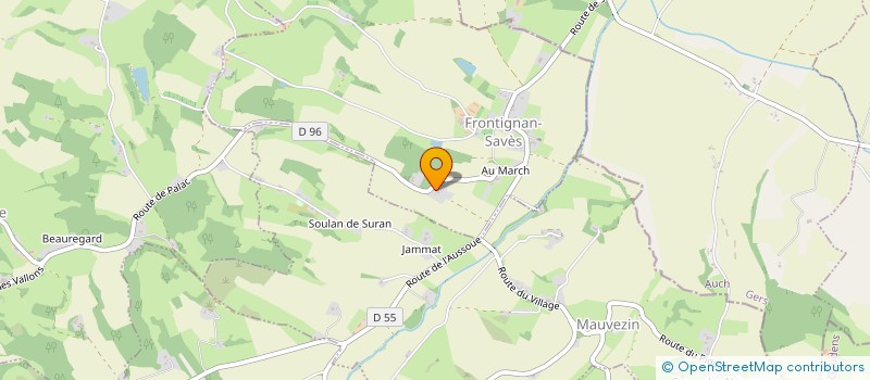 localisation de l'entreprise MONSIEUR GERARD CAZENEUVE  MARTISSERRE