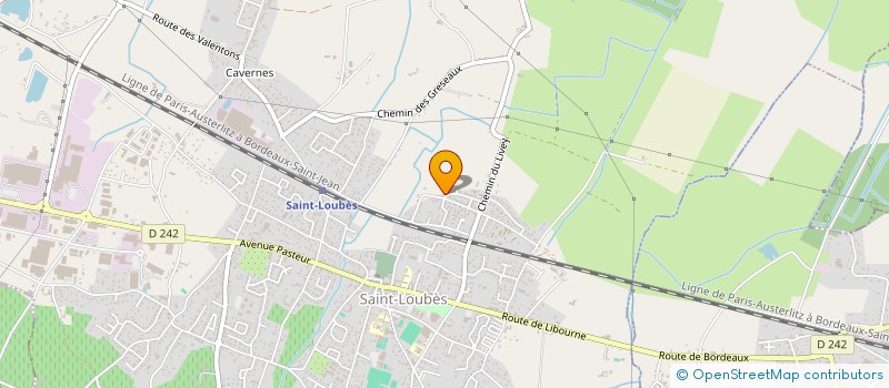localisation de l'entreprise MONSIEUR GERARD CAZENEUVE  SAINT-LOUBES