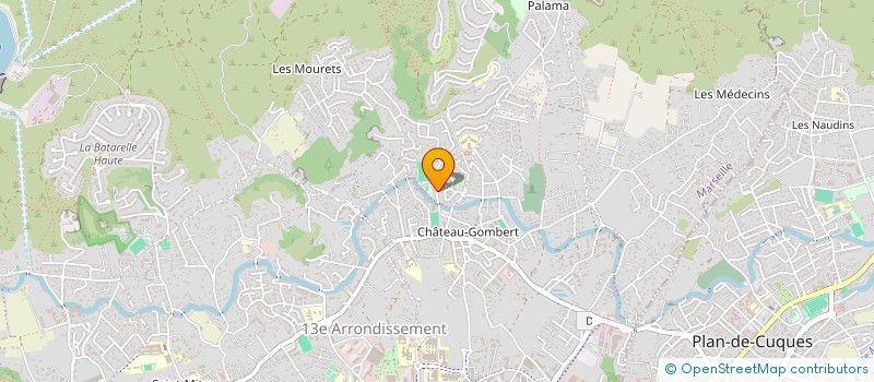 localisation de l'entreprise MONSIEUR GERARD CECCALDI à MARSEILLE