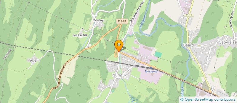 localisation de l'entreprise MONSIEUR GERARD CELSO à NURIEUX-VOLOGNAT