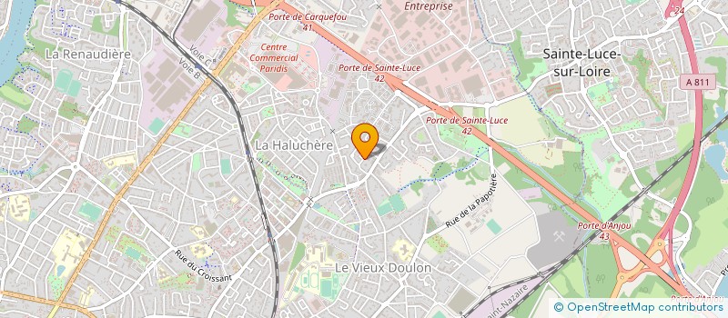 localisation de l'entreprise MONSIEUR GERARD CERCLIER à NANTES