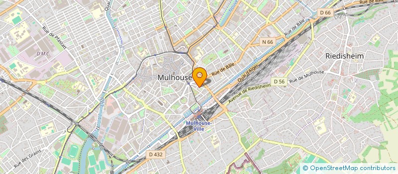 localisation de l'entreprise MONSIEUR GERARD CERVERA  MULHOUSE