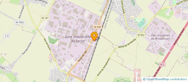 localisation de l'entreprise MONSIEUR GERARD CHACUN  SECLIN