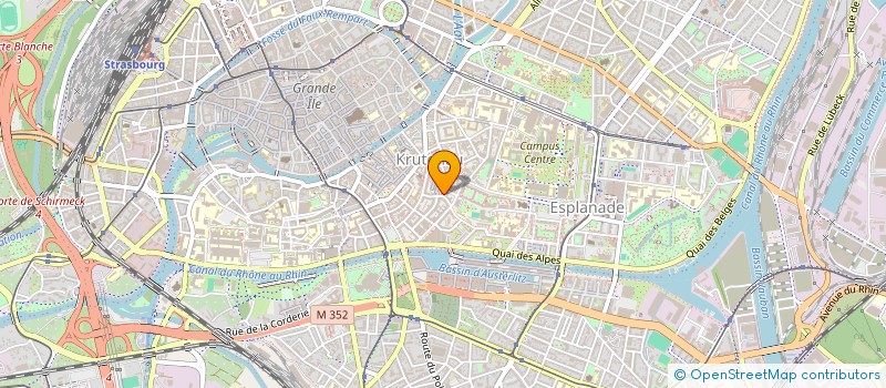 localisation de l'entreprise MONSIEUR GERARD CHALL  STRASBOURG