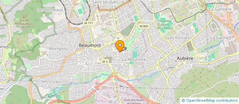 localisation de l'entreprise MONSIEUR GERARD CHAMBAS à BEAUMONT