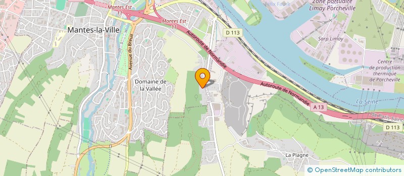 localisation de l'entreprise MONSIEUR GERARD CHAPET  MANTES-LA-VILLE