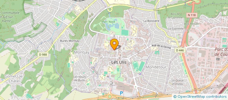localisation de l'entreprise MONSIEUR GERARD CHAPLIER à LES ULIS