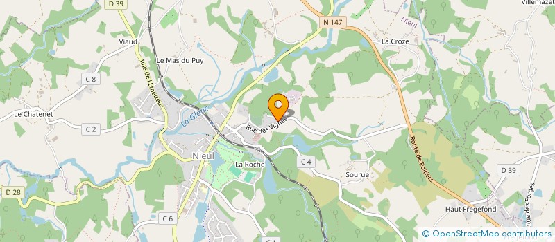 localisation de l'entreprise MONSIEUR GERARD CHARLET  NIEUL