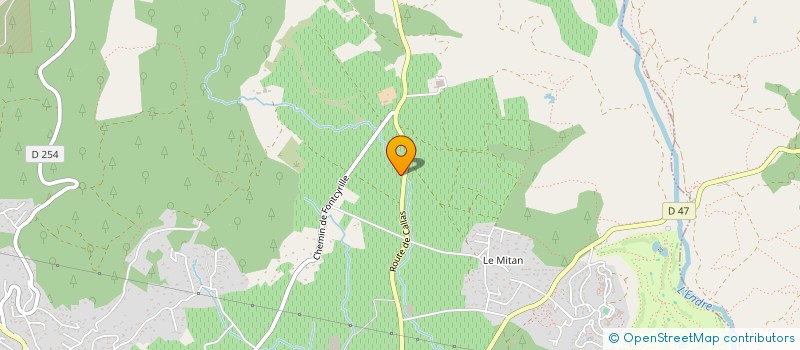 localisation de l'entreprise MONSIEUR GERARD CHARLIER  LA MOTTE