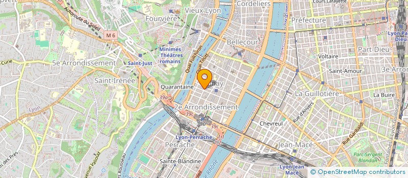 localisation de l'entreprise MONSIEUR GERARD CHARRET à LYON