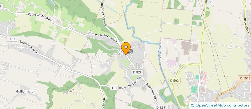 localisation de l'entreprise MONSIEUR GERARD CHARROT  GRANIEU