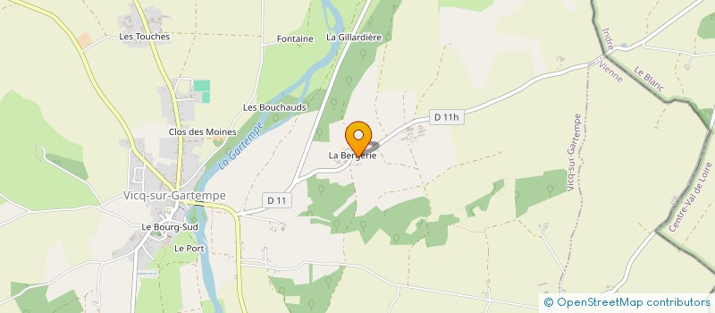 localisation de l'entreprise MONSIEUR GERARD CHATILLON à VICQ-SUR-GARTEMPE