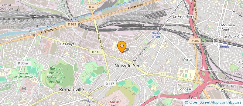 localisation de l'entreprise MONSIEUR GERARD CHEIK SAID à NOISY-LE-SEC