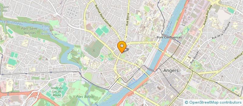 localisation de l'entreprise MONSIEUR GERARD CHEVALLIER à ANGERS