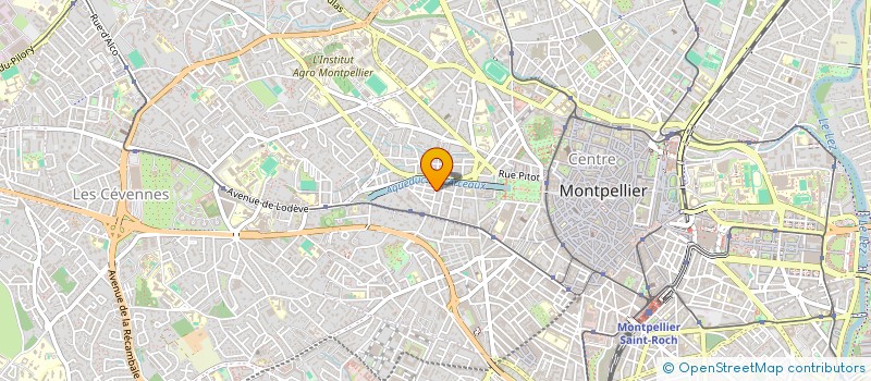 localisation de l'entreprise MONSIEUR GERARD CICOLELLA à MONTPELLIER