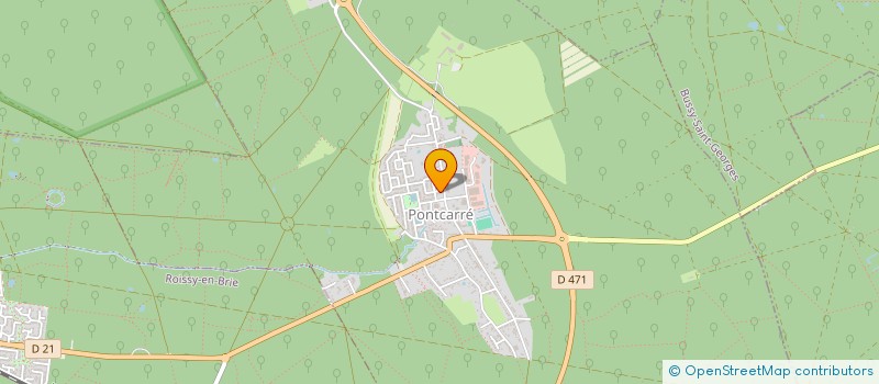 localisation de l'entreprise MONSIEUR GERARD CLEMANCET  PONTCARRE