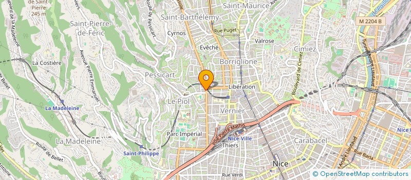 localisation de l'entreprise MONSIEUR GERARD CLESEN  NICE