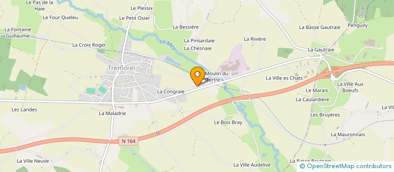localisation de l'entreprise MONSIEUR GERARD COCHE à LOSCOUET-SUR-MEU
