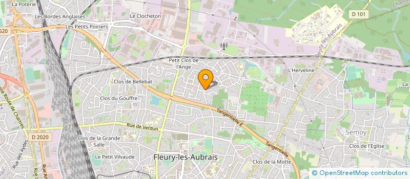 localisation de l'entreprise MONSIEUR GERARD COCHIN à FLEURY-LES-AUBRAIS