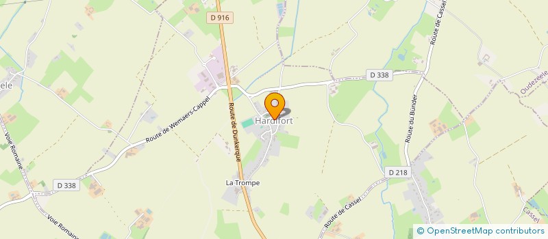 localisation de l'entreprise MONSIEUR GERARD CODDEVILLE  SAINTE-MARIE-CAPPEL