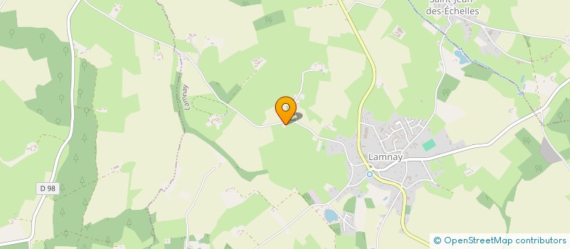 localisation de l'entreprise MONSIEUR GERARD COGNE  LAMNAY