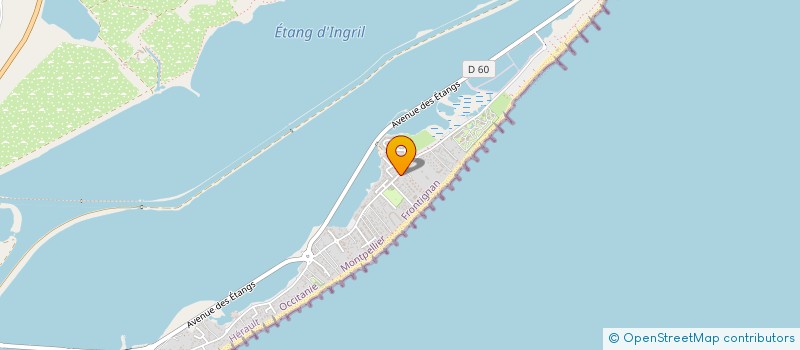 localisation de l'entreprise MONSIEUR GERARD COHEN ESCALI à FRONTIGNAN