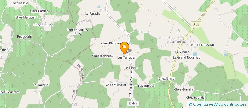 localisation de l'entreprise MONSIEUR GERARD COICAUD à SAINT-BONNET