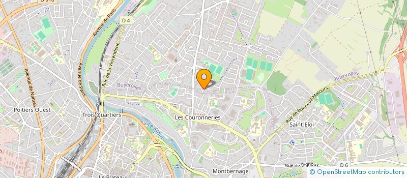 localisation de l'entreprise MONSIEUR GERARD COILLOT à BUXEROLLES