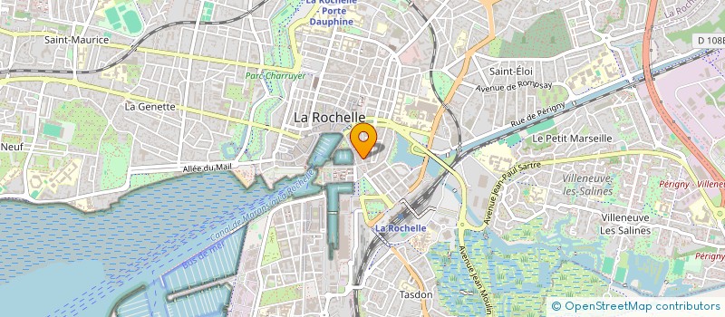 localisation de l'entreprise MONSIEUR GERARD COISNE à LA ROCHELLE