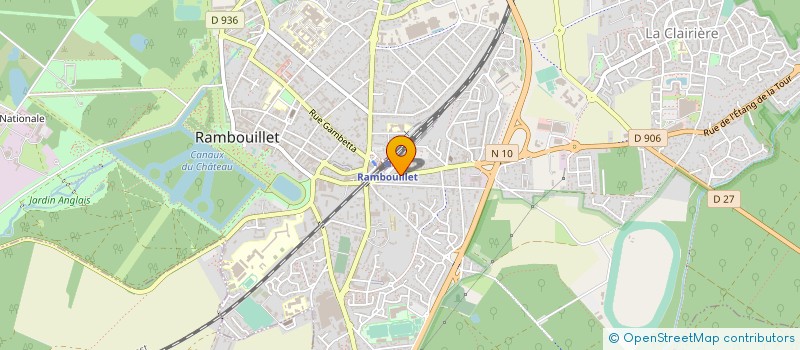 localisation de l'entreprise MONSIEUR GERARD COJOT à RAMBOUILLET