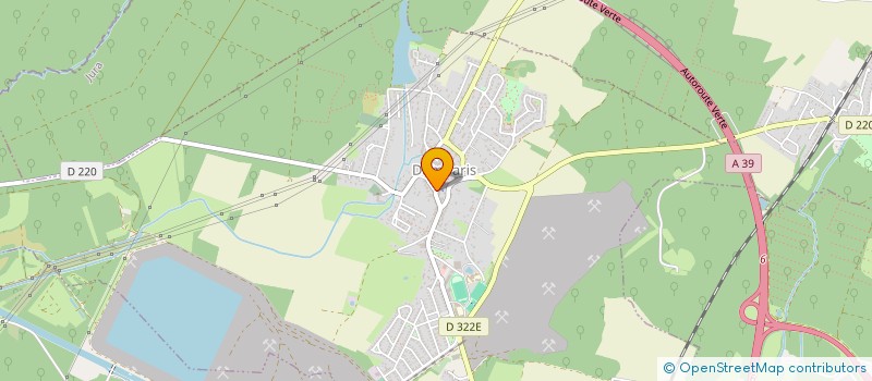 localisation de l'entreprise MONSIEUR GERARD COLLETTE  DAMPARIS