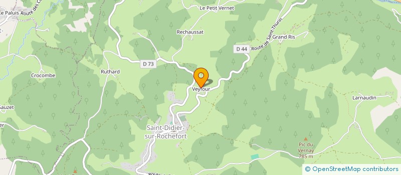 localisation de l'entreprise MONSIEUR GERARD COMBE  SAINT-DIDIER-SUR-ROCHEFORT