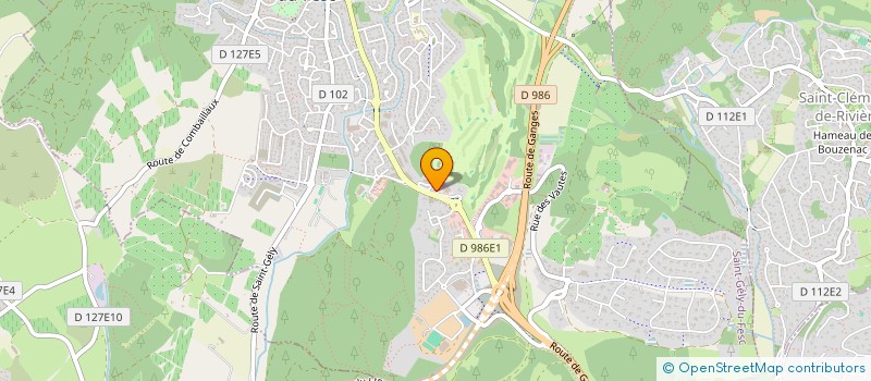 localisation de l'entreprise MONSIEUR GERARD COMTE  SAINT-GELY-DU-FESC