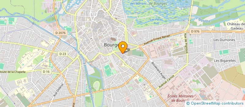 localisation de l'entreprise MONSIEUR GERARD CONSTANTIN à BOURGES