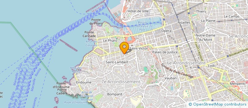 localisation de l'entreprise MONSIEUR GERARD CONTRERAS à MARSEILLE