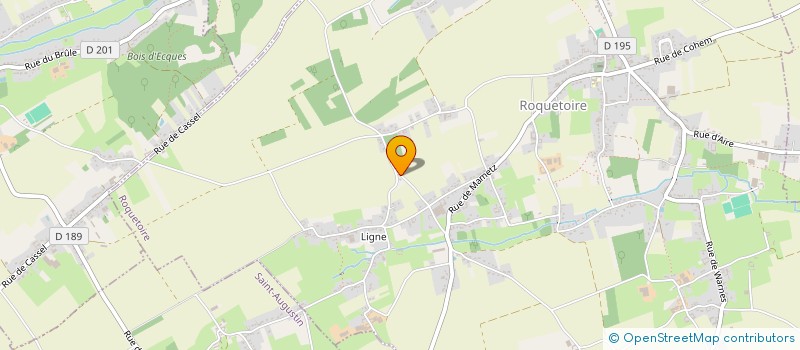 localisation de l'entreprise MONSIEUR GERARD CORDIER  ROQUETOIRE