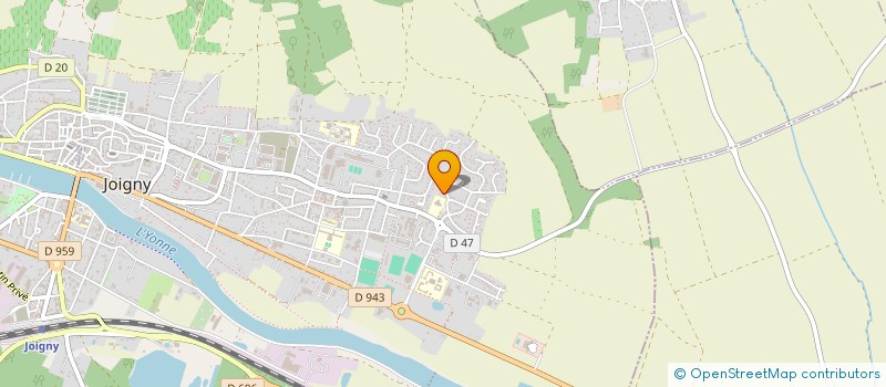 localisation de l'entreprise MONSIEUR GERARD CORGERON  JOIGNY
