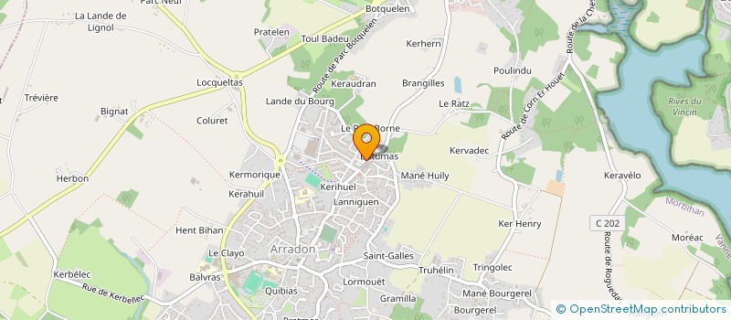 localisation de l'entreprise MONSIEUR GERARD CORMILLOT à ARRADON