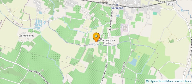 localisation de l'entreprise MONSIEUR GERARD COSTE  GARDONNE