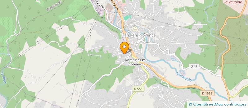 localisation de l'entreprise MONSIEUR GERARD COUDERT à TRANS-EN-PROVENCE