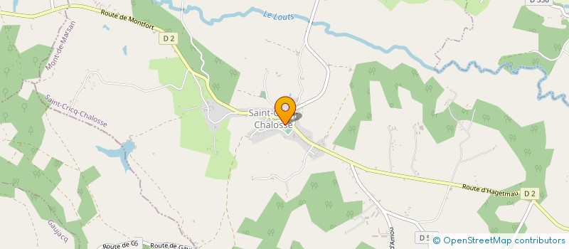 localisation de l'entreprise MONSIEUR GERARD COUDROY  MORGANX